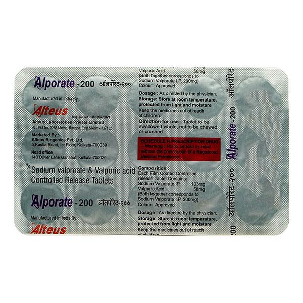 ALPORATE 200 Tablet 15's