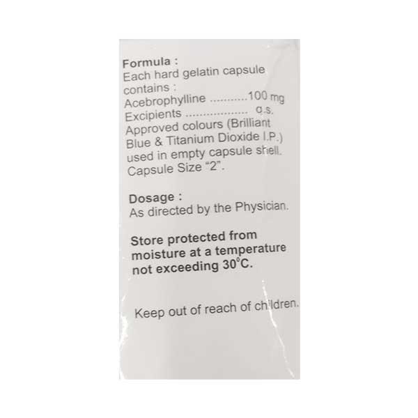 A Phyl 100mg Capsule 10'S