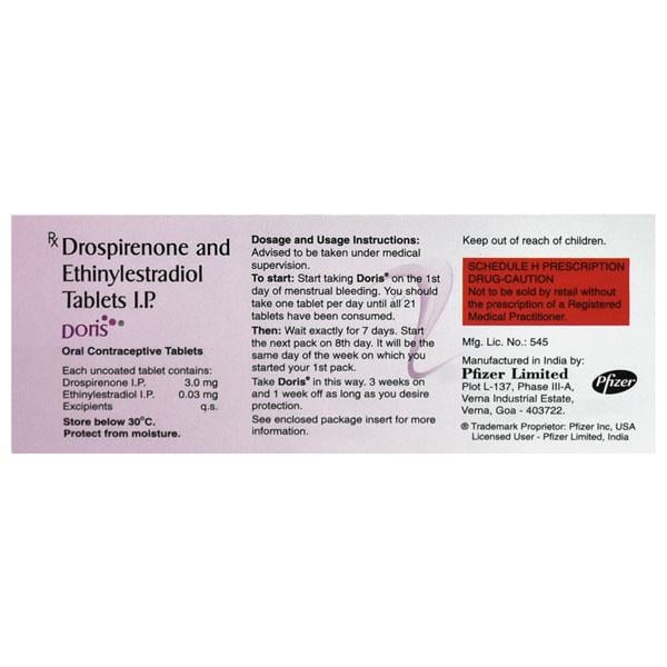 Doris Tablet 21'S