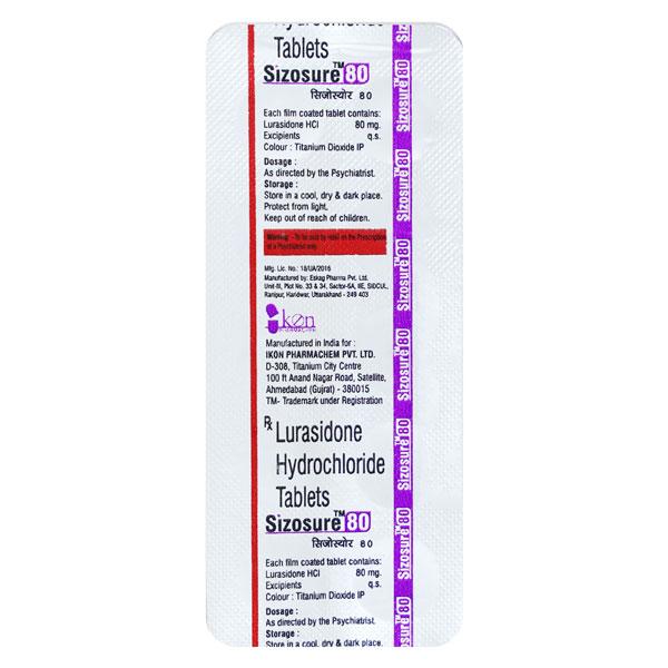 SIZOSURE 80 Tablet 10's