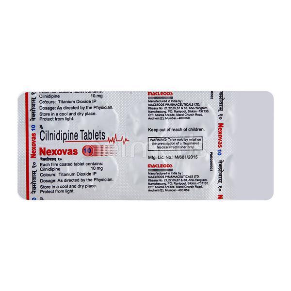 Nexovas 10mg Tablet 10'S