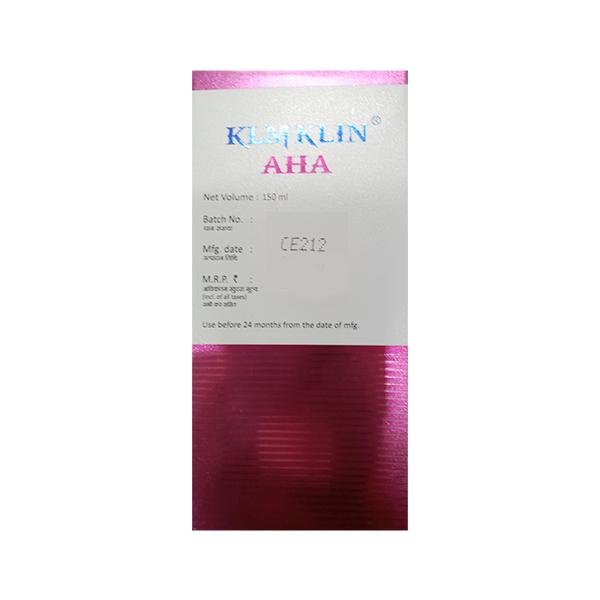 KLMKLIN AHA FACE WASH Gel 150ml