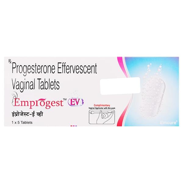 Emprogest EV 200mg Tablet 5'S