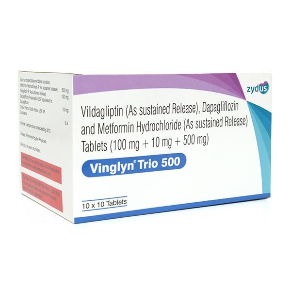 VINGLYN TRIO 500 Tablet 10's