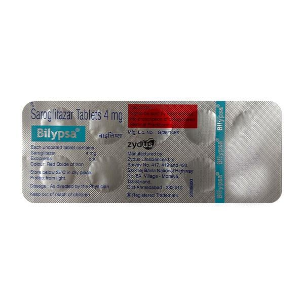 BILYPSA 4mg Tablet 10's