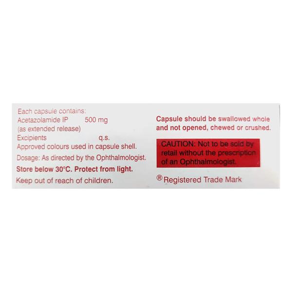 DIAMOX ER 500 Capsule 15's