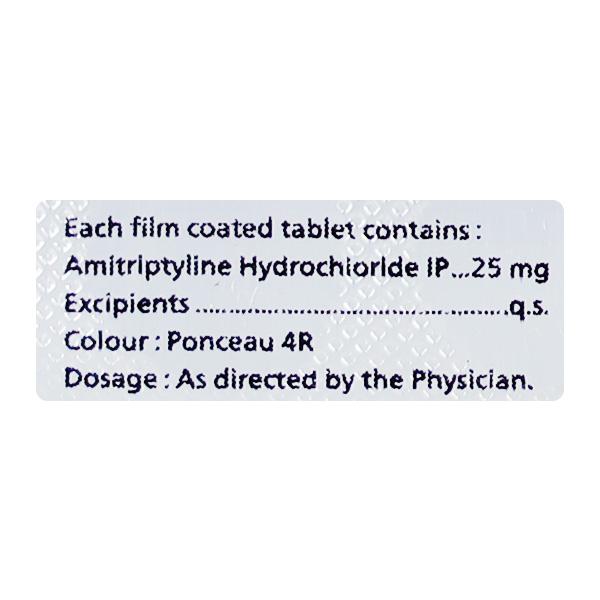 AMITIDE 25 Tablet 10's