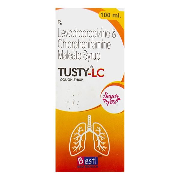 TUSTY LC SUGAR FREE Syrup 60ml