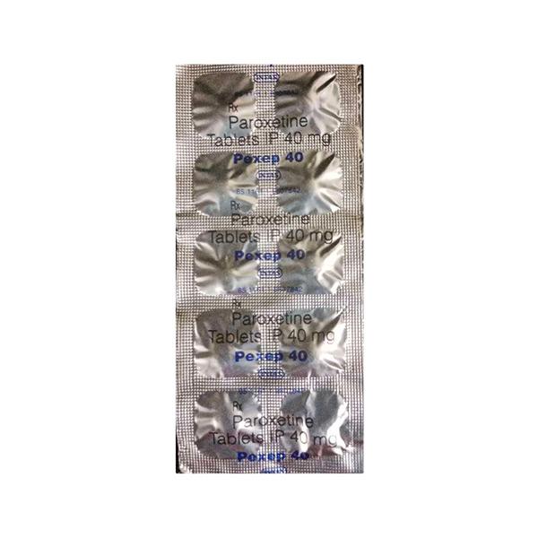 Pexep 40mg Tablet 10'S