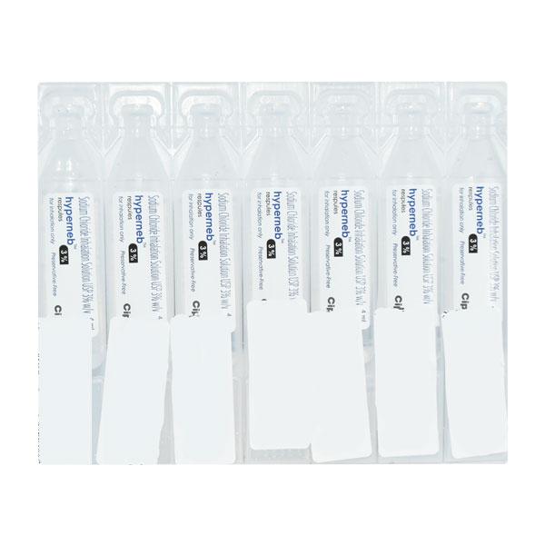 HYPERNEB 3% Respules 7X4ml