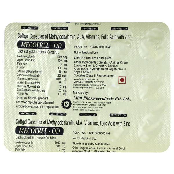 Mecofree OD Capsule 15'S