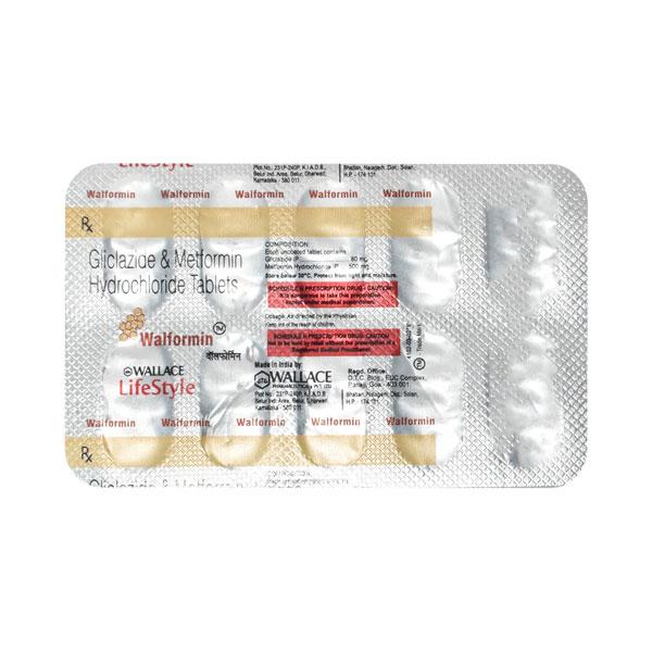 Walformin Tablet 10'S