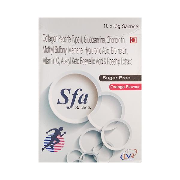 SFA SUGAR FREE ORANGE FLAVOUR Sachet 13gm