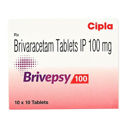 BRIVEPSY 100 Tablet 10's