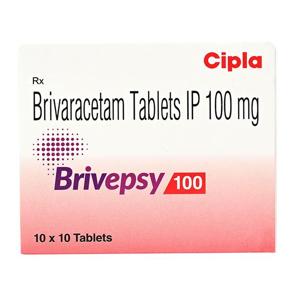 BRIVEPSY 100 Tablet 10's