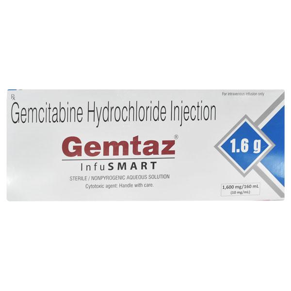 GEMTAZ INFUSMART 1.6gm Injection 160ml