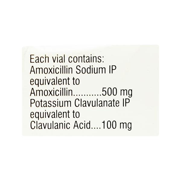 Clavam 500/100mg Injection 1'S