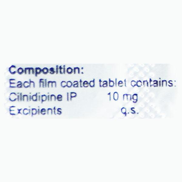 CILNIMIT 10 Tablet 10's