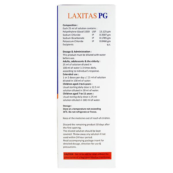 LAXITAS PG Mixed Fruit Flavoured Oral Solution 200ml