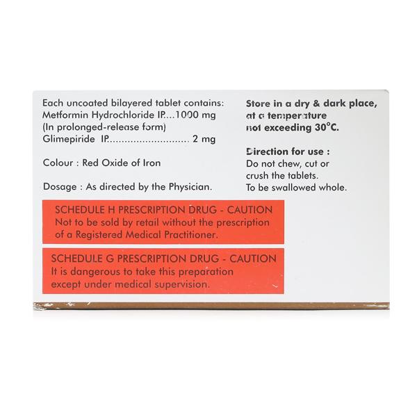 Diapride M2 Forte Tablet 10'S