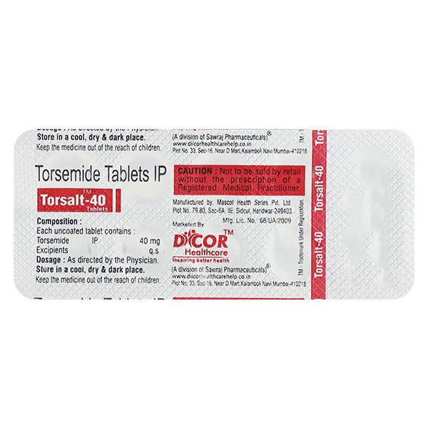 TORSALT 40 Tablet 10's