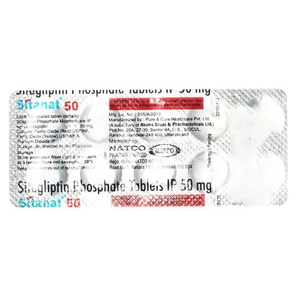 SITANAT 50 Tablet 10's