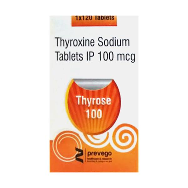 THYROSE 100 Tablet 120's