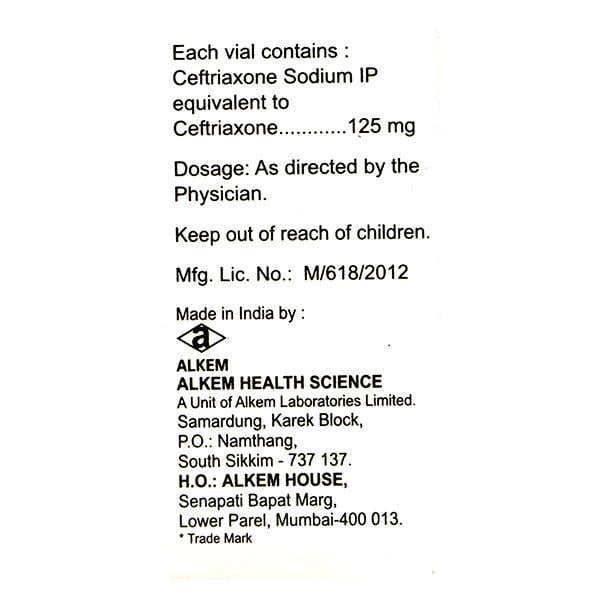 Xone 125mg Injection 1's