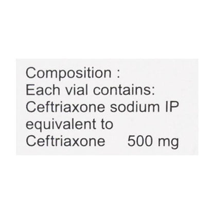 Monocef 500mg Injection 1's