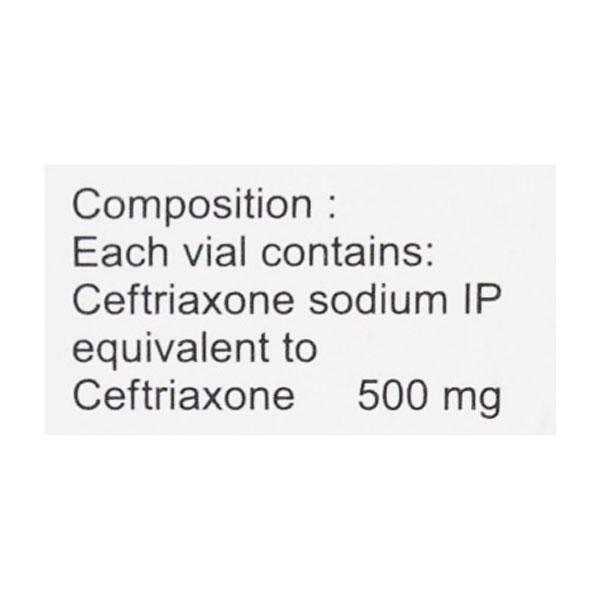 Monocef 500mg Injection 1's