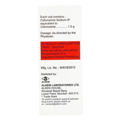 Zocef 1.5gm Injection 1's