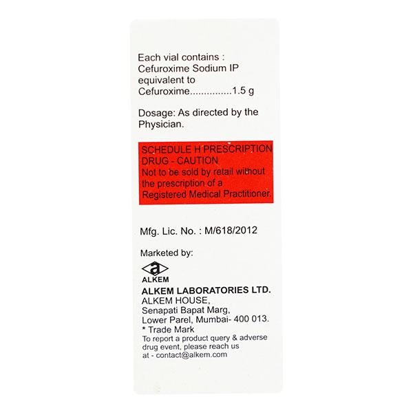 Zocef 1.5gm Injection 1's