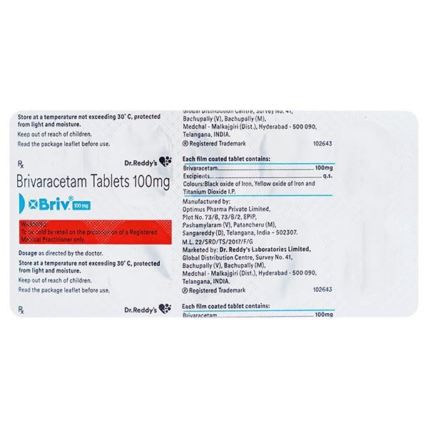 BRIV+ 100 Tablet 10's