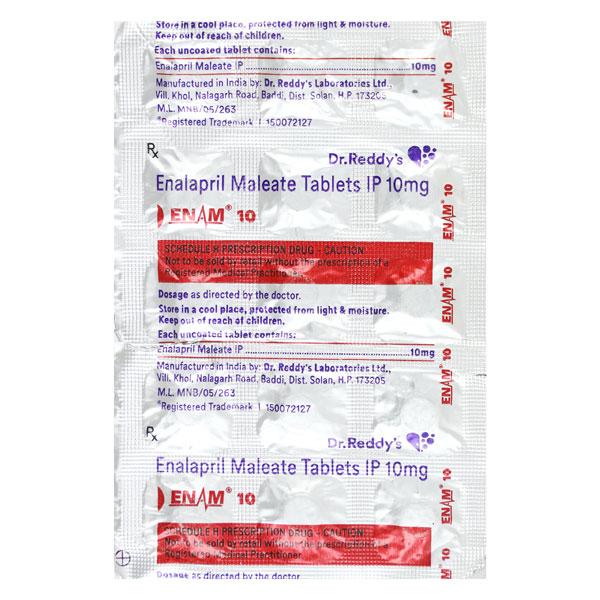Enam 10mg Tablet 15'S