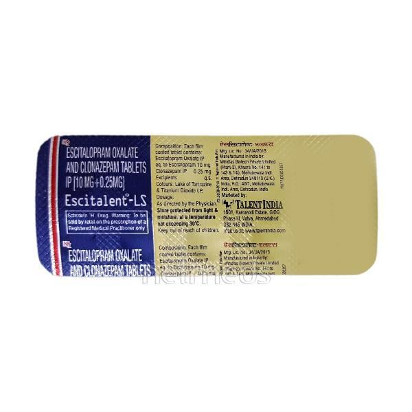 Escitalent LS Tablet 10'S