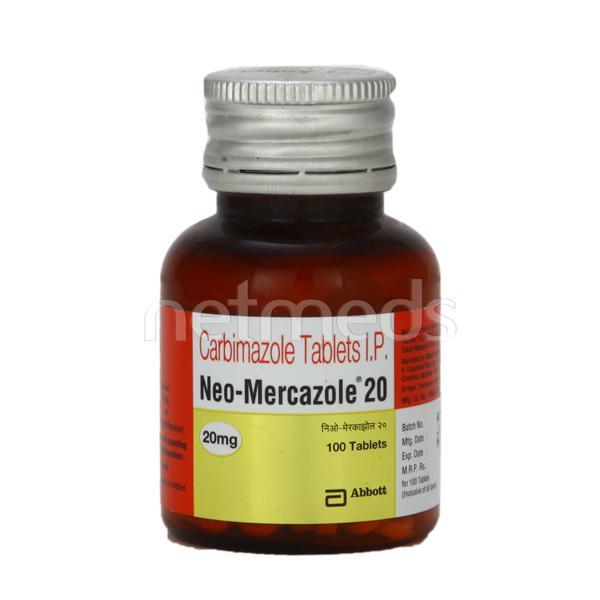NEO Mercazole 20mg Tablet 100'S