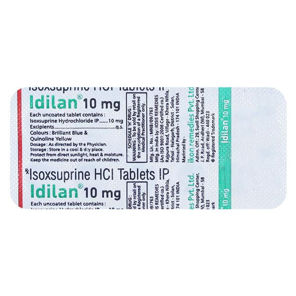 IDILAN 10mg Tablet 10's
