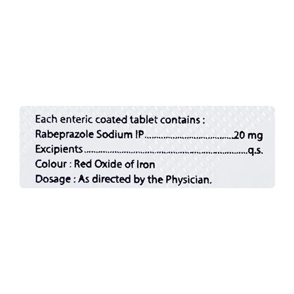 RABEPEP 20 Tablet 10's