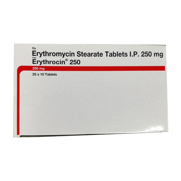 ERYTHROCIN NEW 250mg Tablet 10's