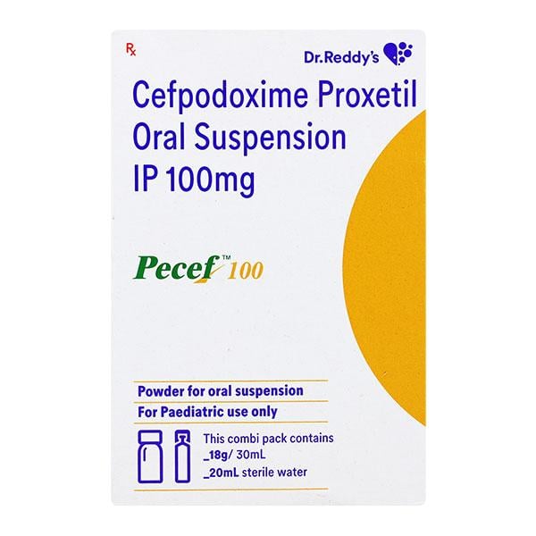 Pecef 100mg Suspension 30ml