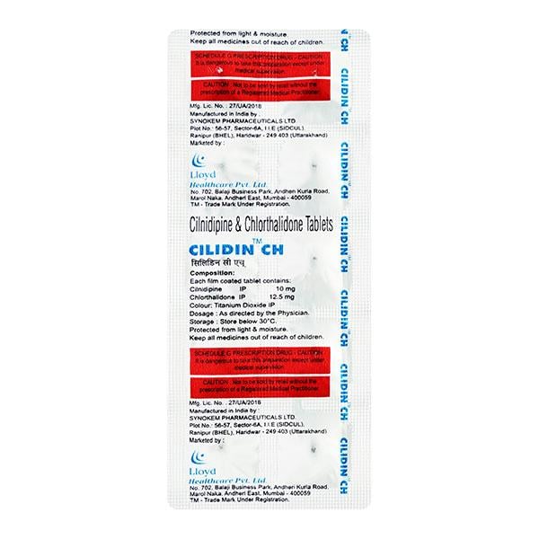 Cilidin CH Tablet 10'S