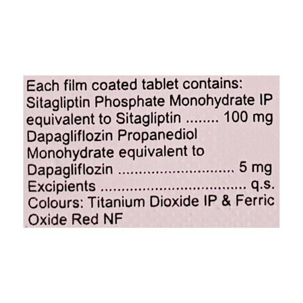 SITACIP D 100/5 Tablet 10's