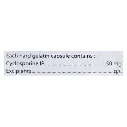 CYCLODAC 50mg Capsule 10's