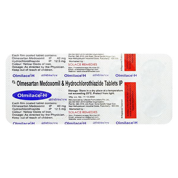 OLMILACE H 40 Tablet 10's