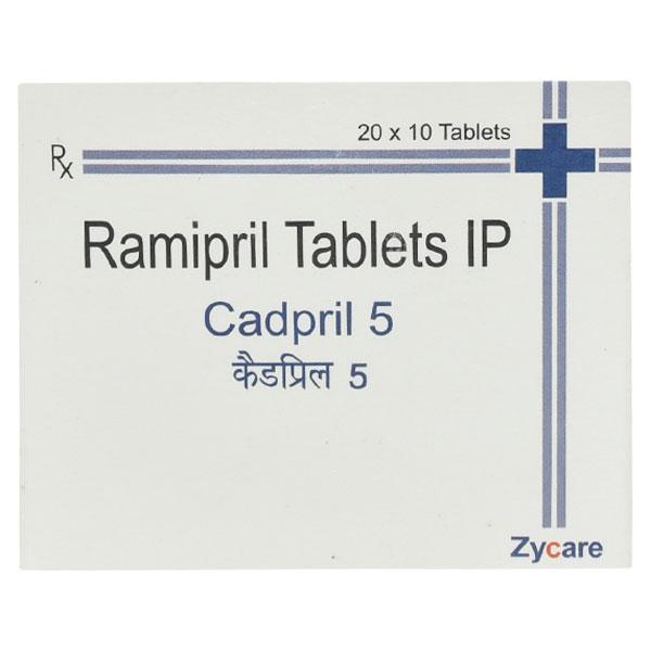 Cadpril 5mg Tablet 10'S