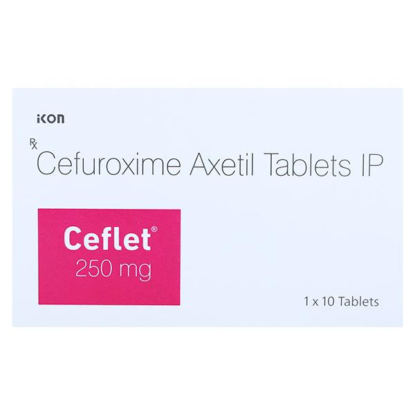 CEFLET 250mg Tablet 10's