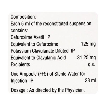 C FURO CV Dry Syrup 30ml
