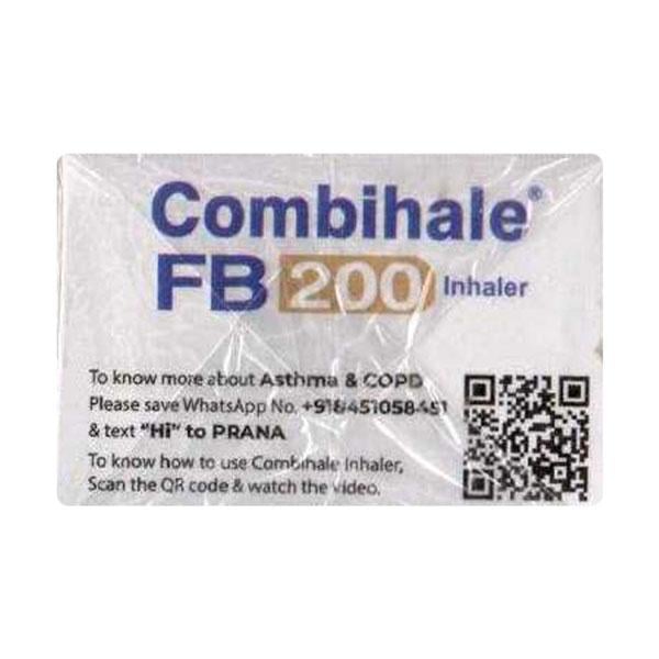 COMBIHALE FB CFC FREE 200 WITH DOSE COUNTER 120md Inhaler 1's