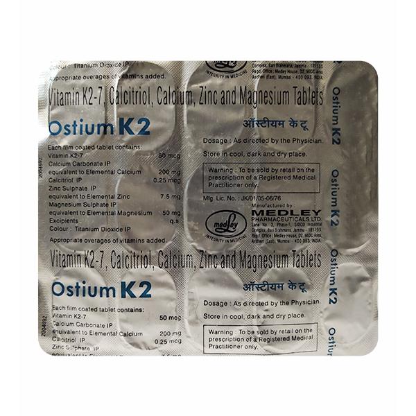 Ostium K2 Tablet 15'S