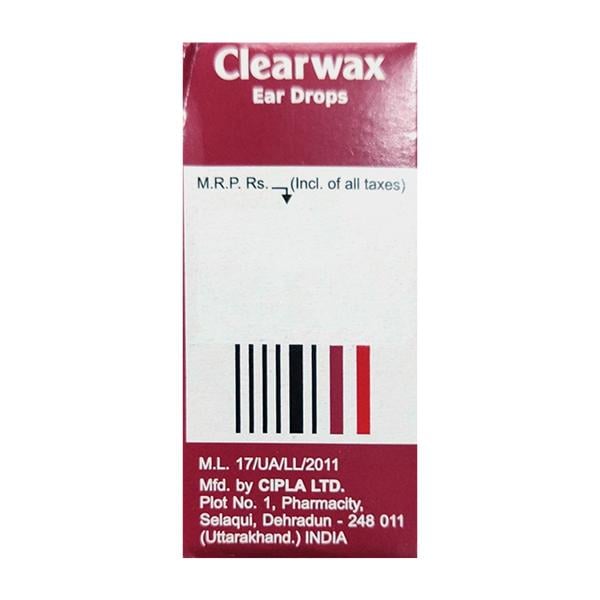 Clearwax Ear Drops 10ml